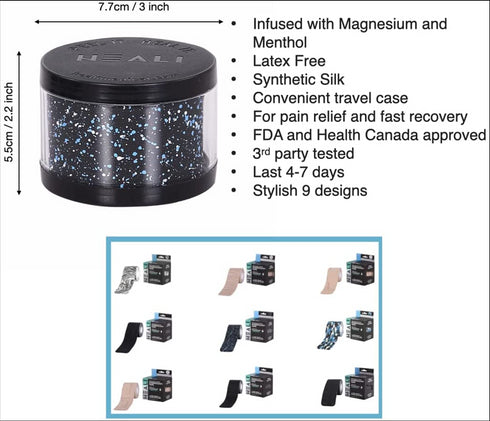 Heali Tape - Splatter Paint Design